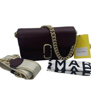 NEW MARC JACOBS Women’s The Shoulder Bag Chianti/Gold